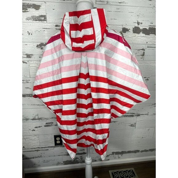 HUNTER for Target Limited Edition Rain Poncho Red/White/Pink Size M/L NWOT - Picture 3 of 6